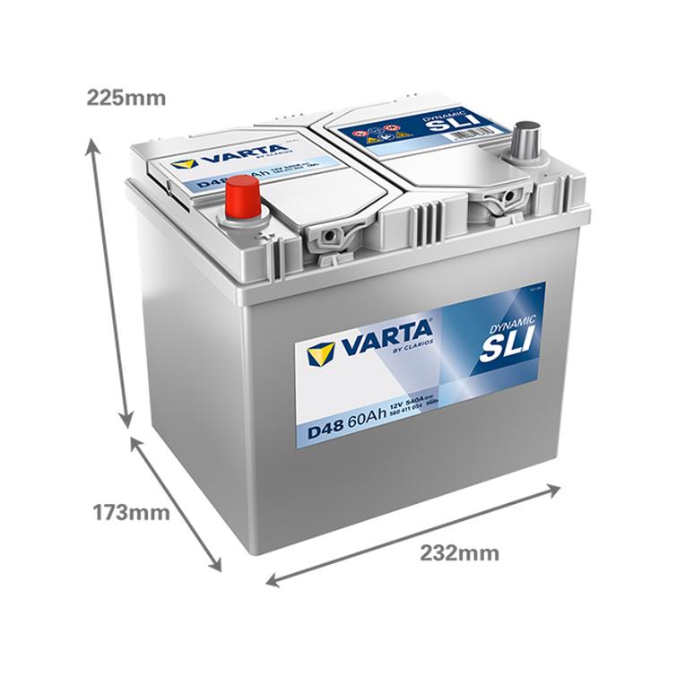VARTA D48 Dynamic SLI 60Ah 540A