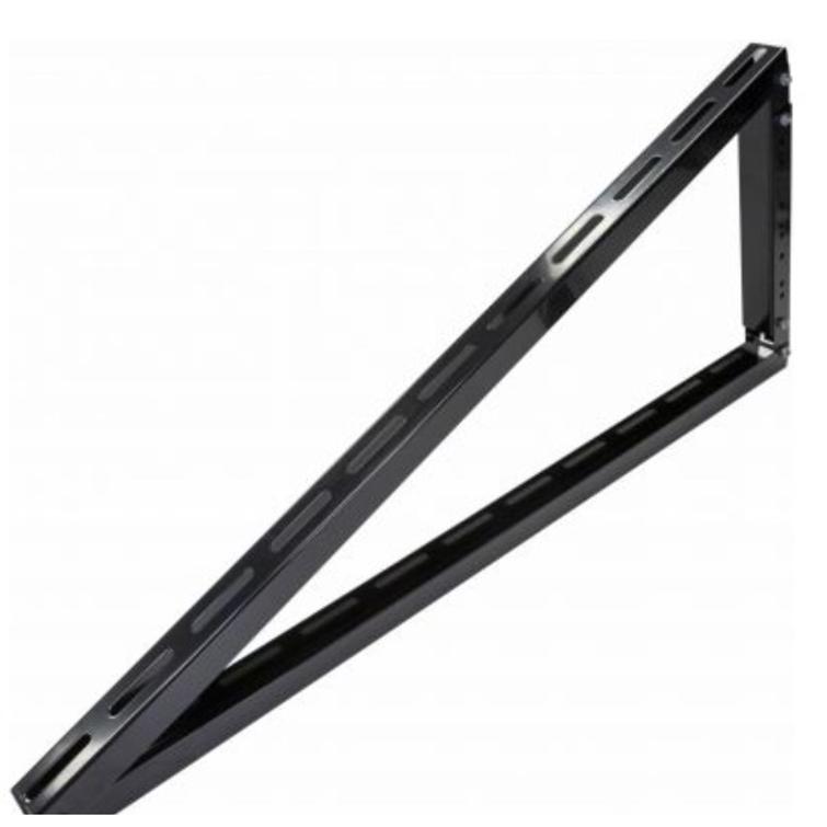 WISOL Asennuskolmio 20-35° Isollekkin paneelille musta