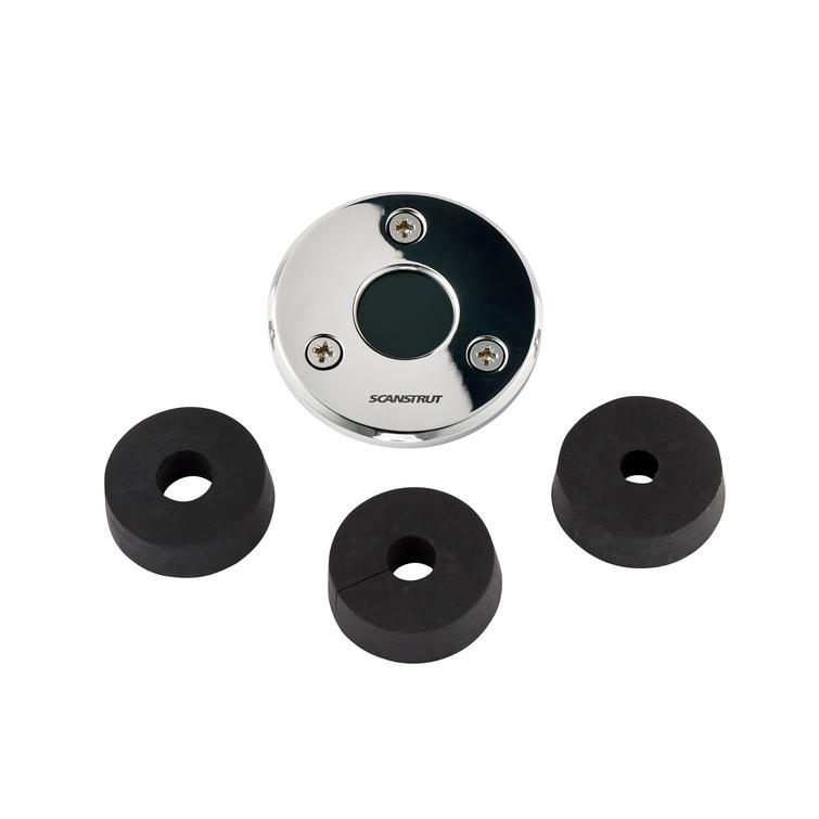 Kaapelin l&auml;pivienti &Oslash;9-14mm johdolle, &Oslash;21mm IP68, RST