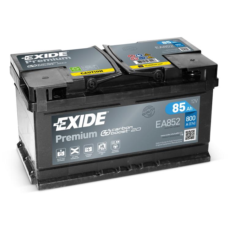 EXIDE Premium 85Ah 800 A