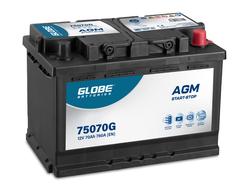 Globe AGM 70Ah 760A