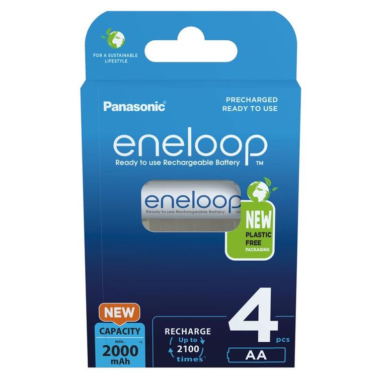 4 x Eneloop AA R6 2000mAh 1,5V