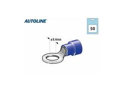 Rengasliitin M8, &oslash;8.4mm 50kpl