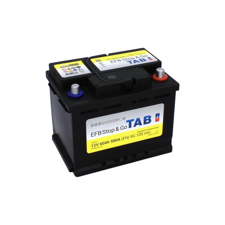 TAB EFB 60Ah 580A