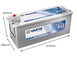 VARTA LFD140 Professional SLI 140Ah 800A