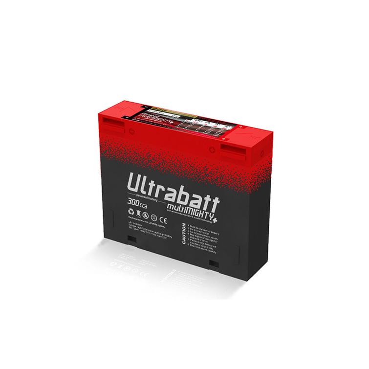 Ultrabatt multiMIGHTY+  12V 300CCA Li-ion Lithium