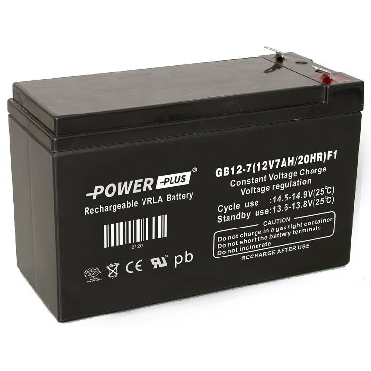 Power Plus Agm 12V 7Ah F1