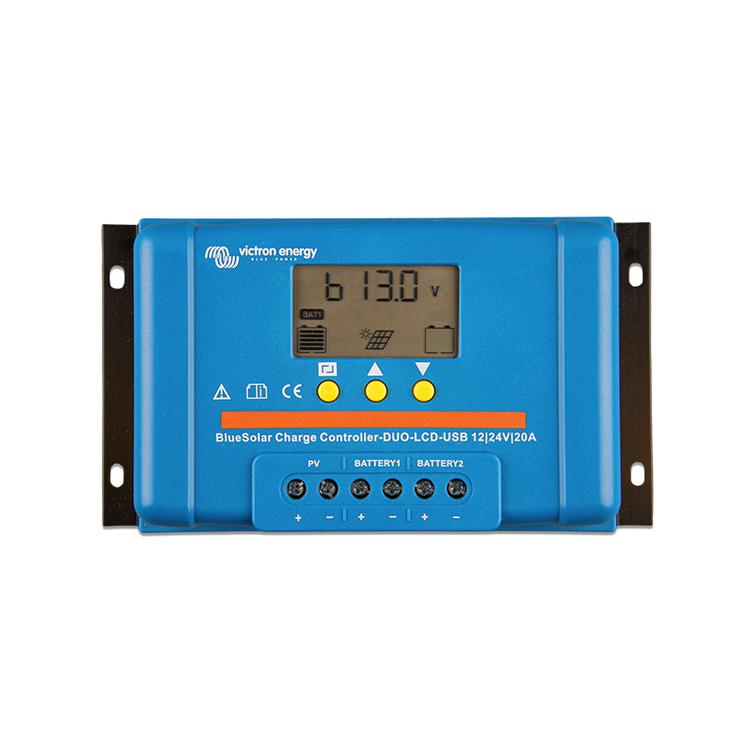 Victron BlueSolar PWM DUO 20A kahdelle akulle
