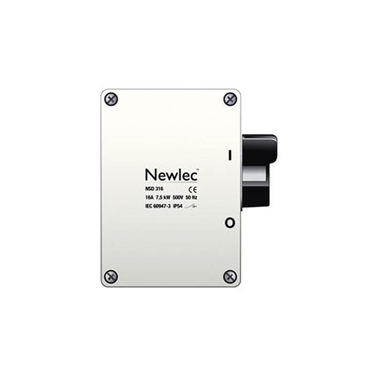 Turvakytkin vipu, IP54, Newlec Harmaa