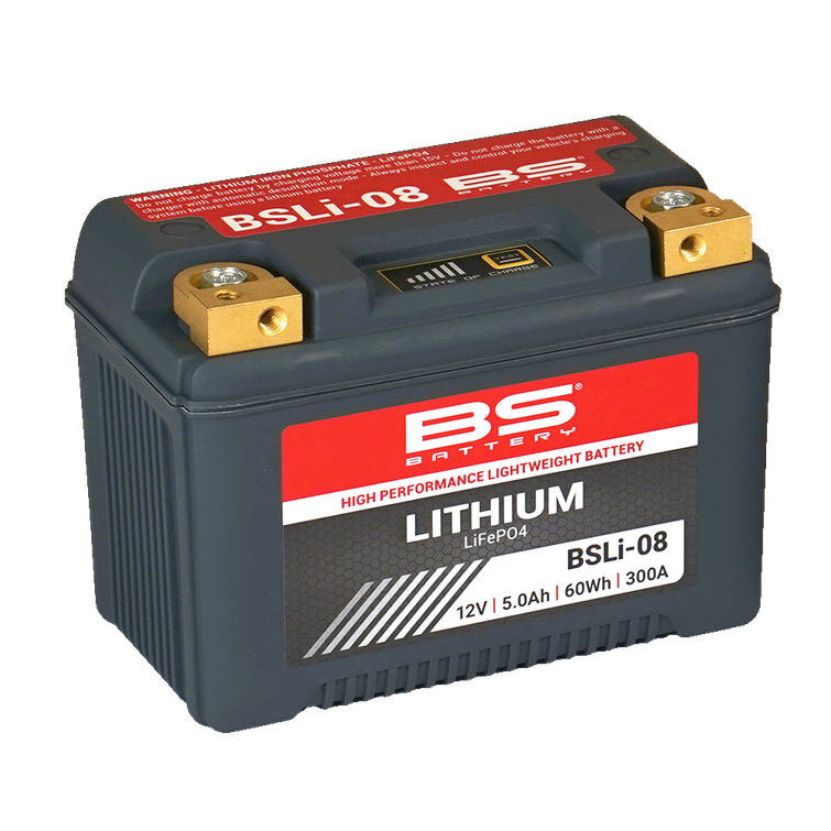 BS-Battery BSLI-08 Lithium 12V 60Wh 300CCA