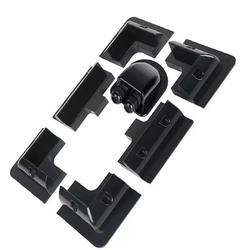 Caravan asennusteline musta