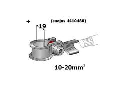 Akkukenk&auml; (+) 10-20mm&sup2; kaapelille
